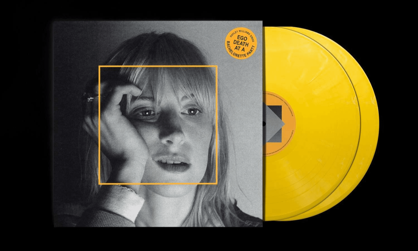 Hayley Williams - Ego Death At A Bachelorette Party Limited Edition Tennessee Exclusive "Ego Marbled" Vinyl Record 2LP (Yellow)