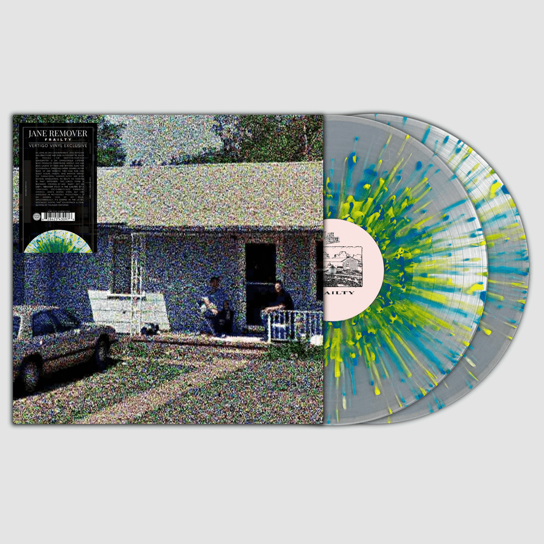 Jane Remover - Frailty Limited Edition Green, Blue "Glitch Splatter" Vinyl Record 2LP