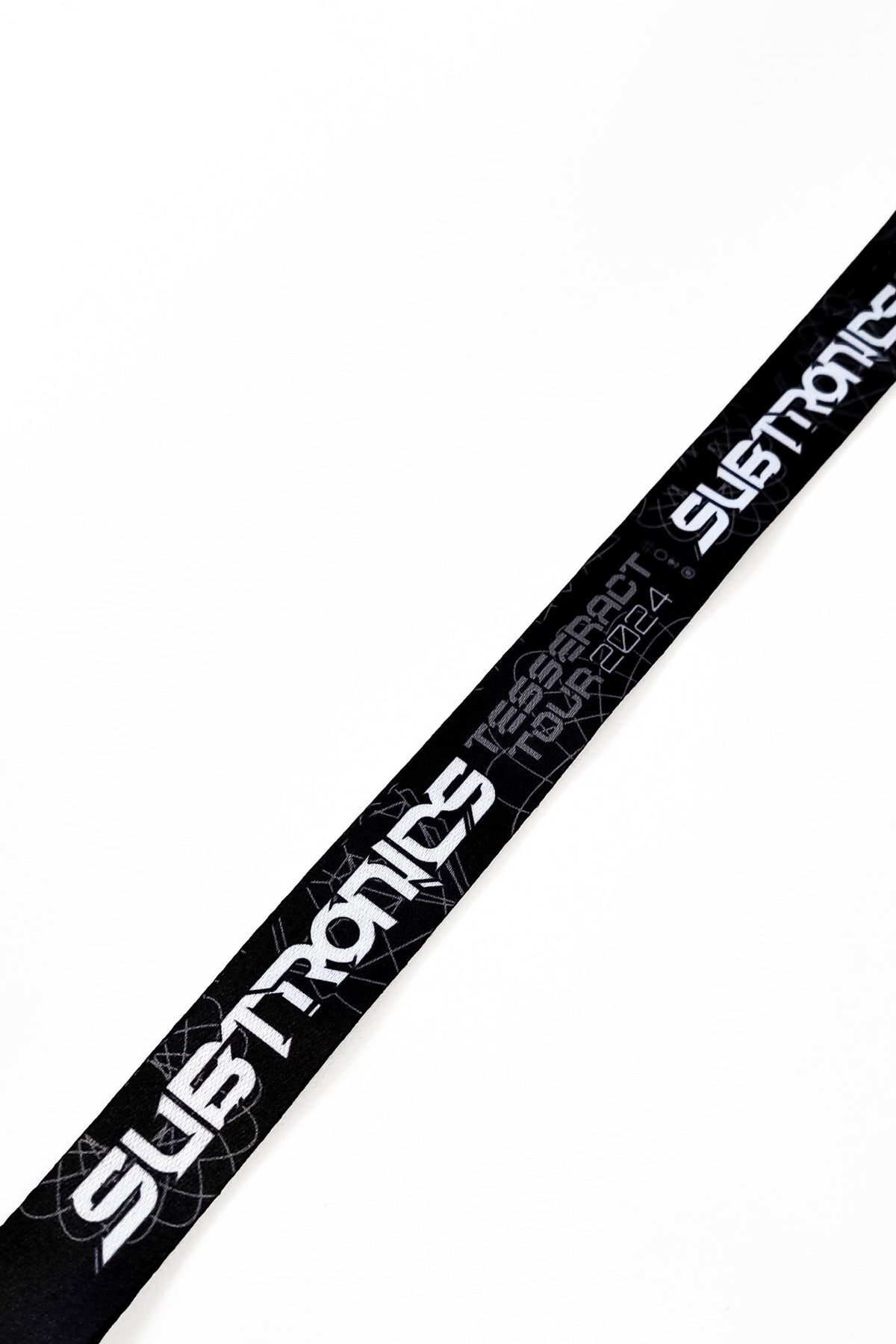 Subtronics Tesseract lanyard print detail