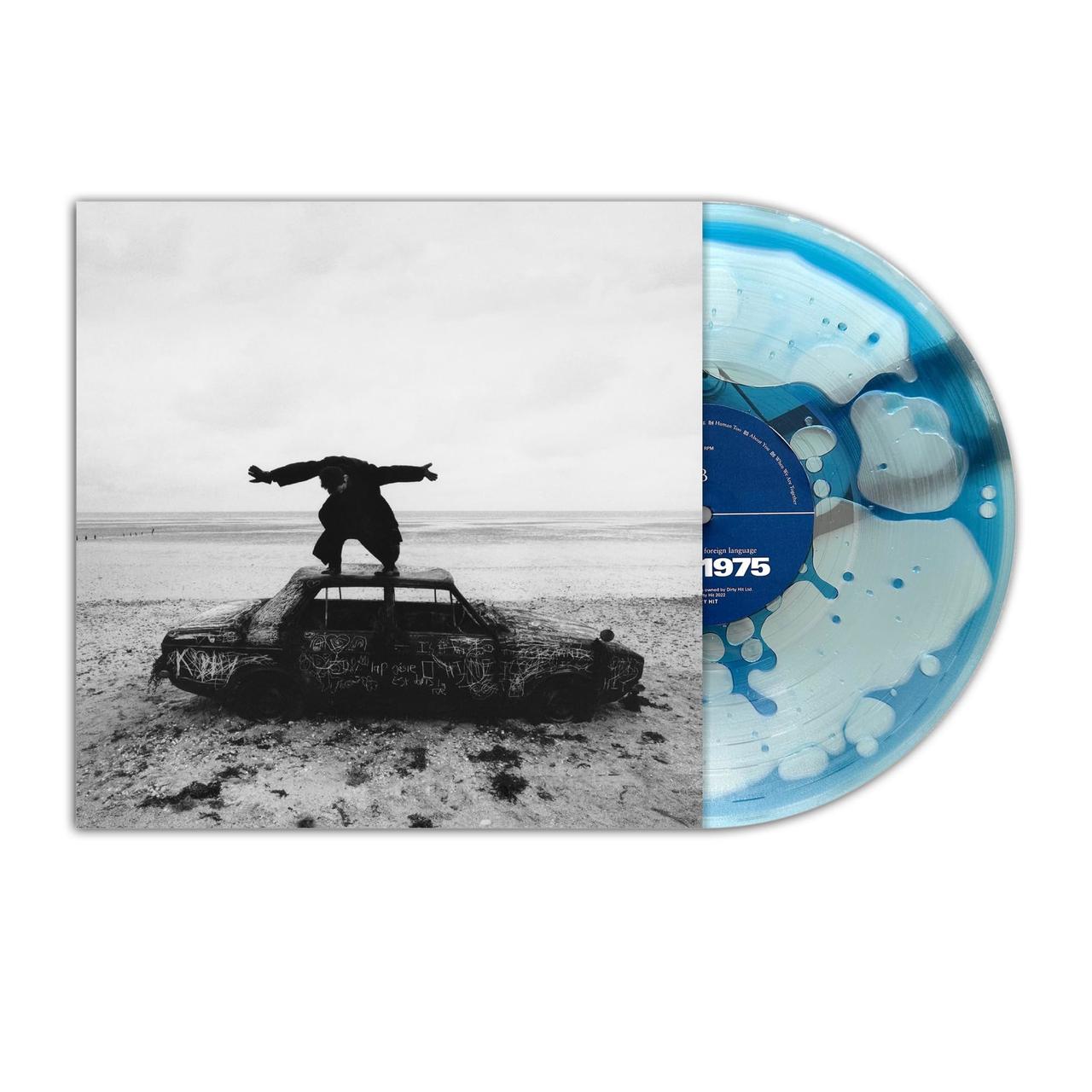 The 1975 - Being Funny In A Foreign Language Limited Edition Blue Liquid-Filled Vinyl Record LP