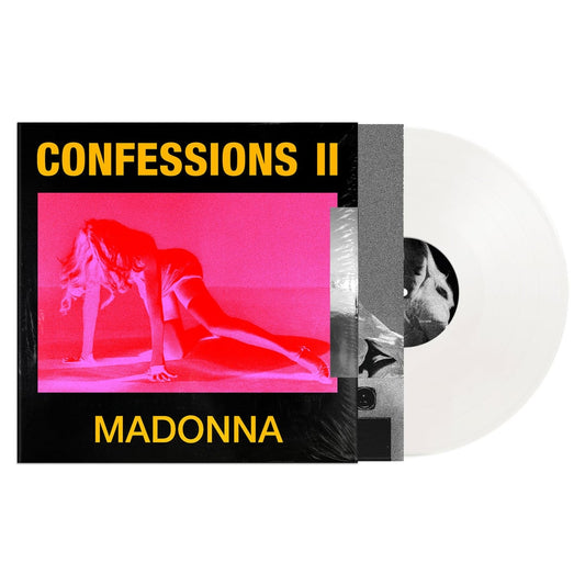 Madonna - Confessions II Limited Fans First Edition Milky Clear Vinyl Record LP