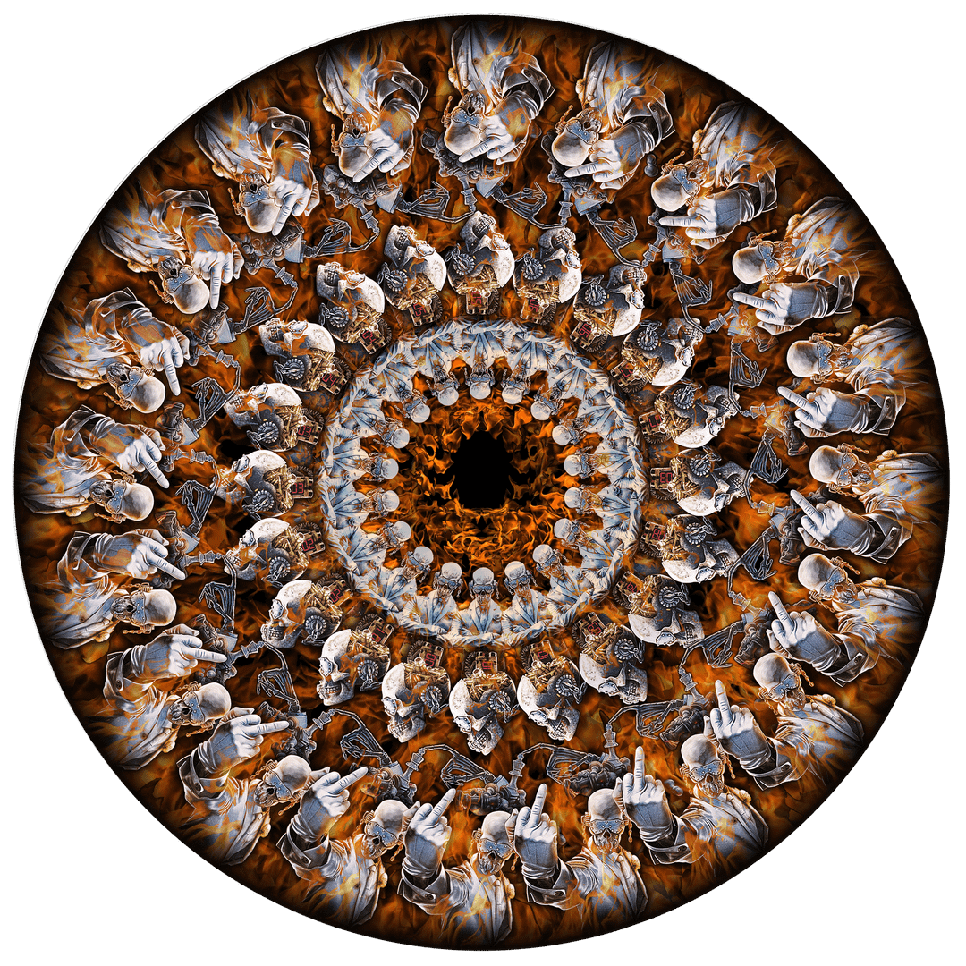 Megadeth - Megadeth Limited Edition Zoetrope Vinyl Record 2LP (PVC Jacket Only)