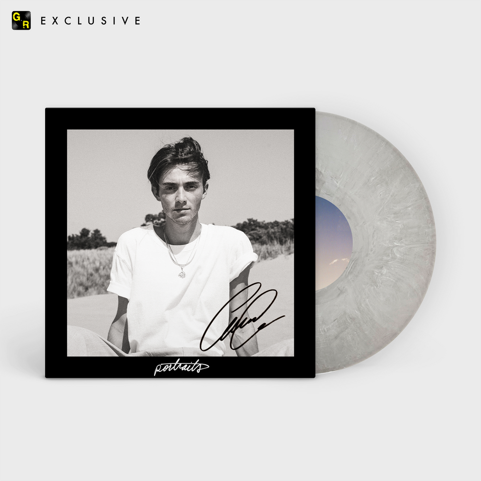 SIGNED Greyson Chance - Portraits Limited Edition Fog Blend Vinyl Record LP