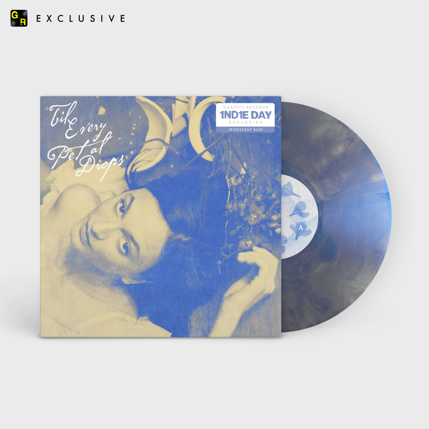 Daya - Til Every Petal Drops Limited Edition Iridescent Blue Vinyl Record LP