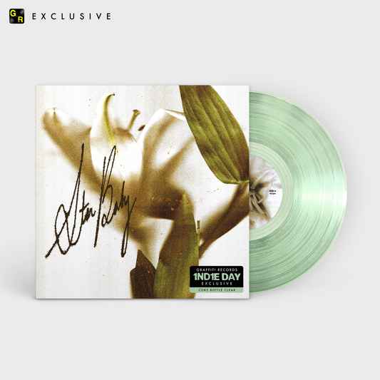 Almondmilkhunni Star Baby limited edition coke bottle clear vinyl LP mockup