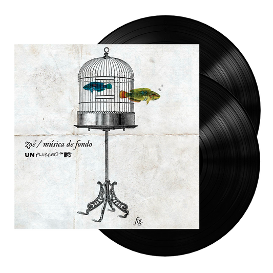 Zoé - Música De Fondo (Unplugged On MTV) Limited Edition Vinyl Record 2LP