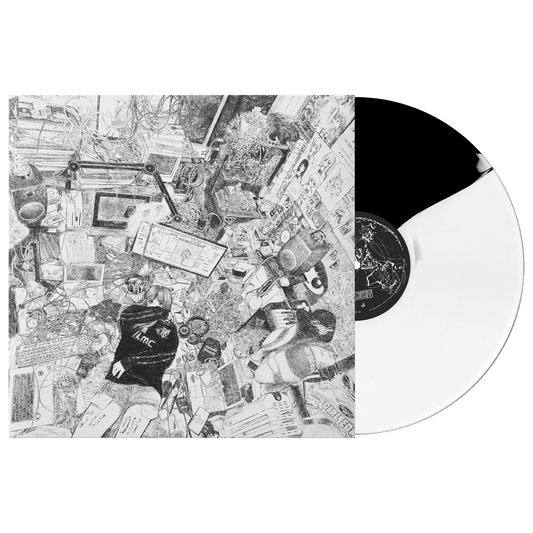Ninajirachi - I Love My Computer Limited Edition Black, White Split Vinyl Record LP