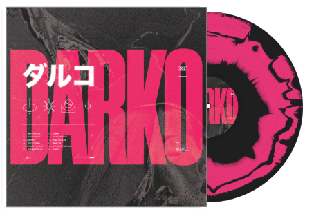 Darko - Darko Limited Edition "Variant III" Neon Magenta Swirl Vinyl Record LP