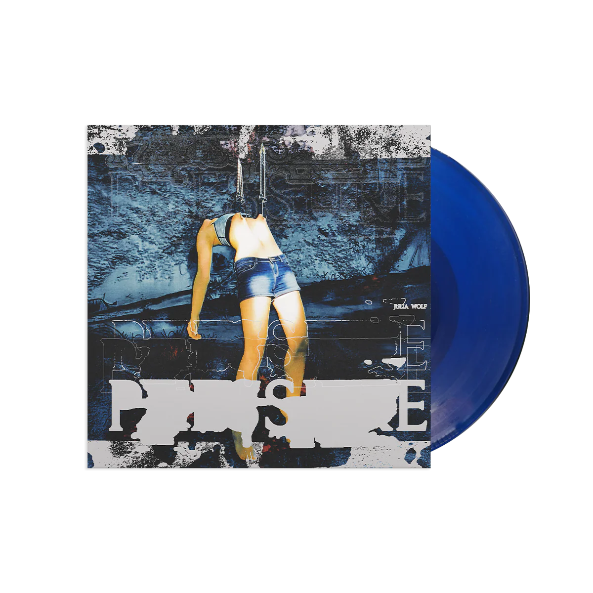 Julia Wolf - Pressure Limited Edition Transparent Blue Vinyl Record LP
