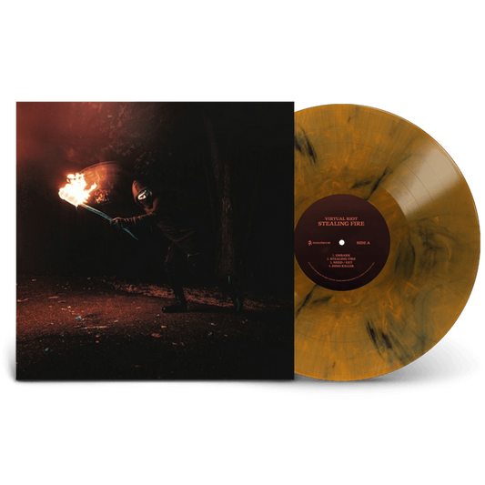 Virtual Riot - Stealing Fire Limited Edition Orange, Red Splatter Vinyl Record 2LP
