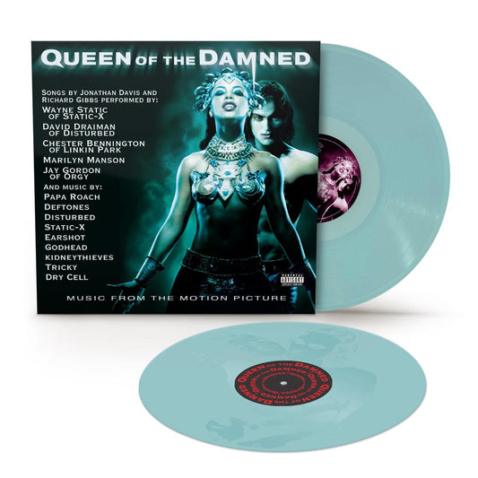 Various - Queen Of The Damned (Music From The Motion Picture) Limited Edition Electric Blue Vinyl Record 2LP