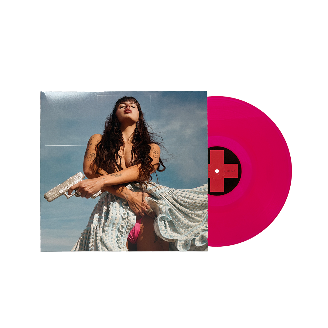 Rebecca Black Salvation limited edition magenta vinyl LP mockup