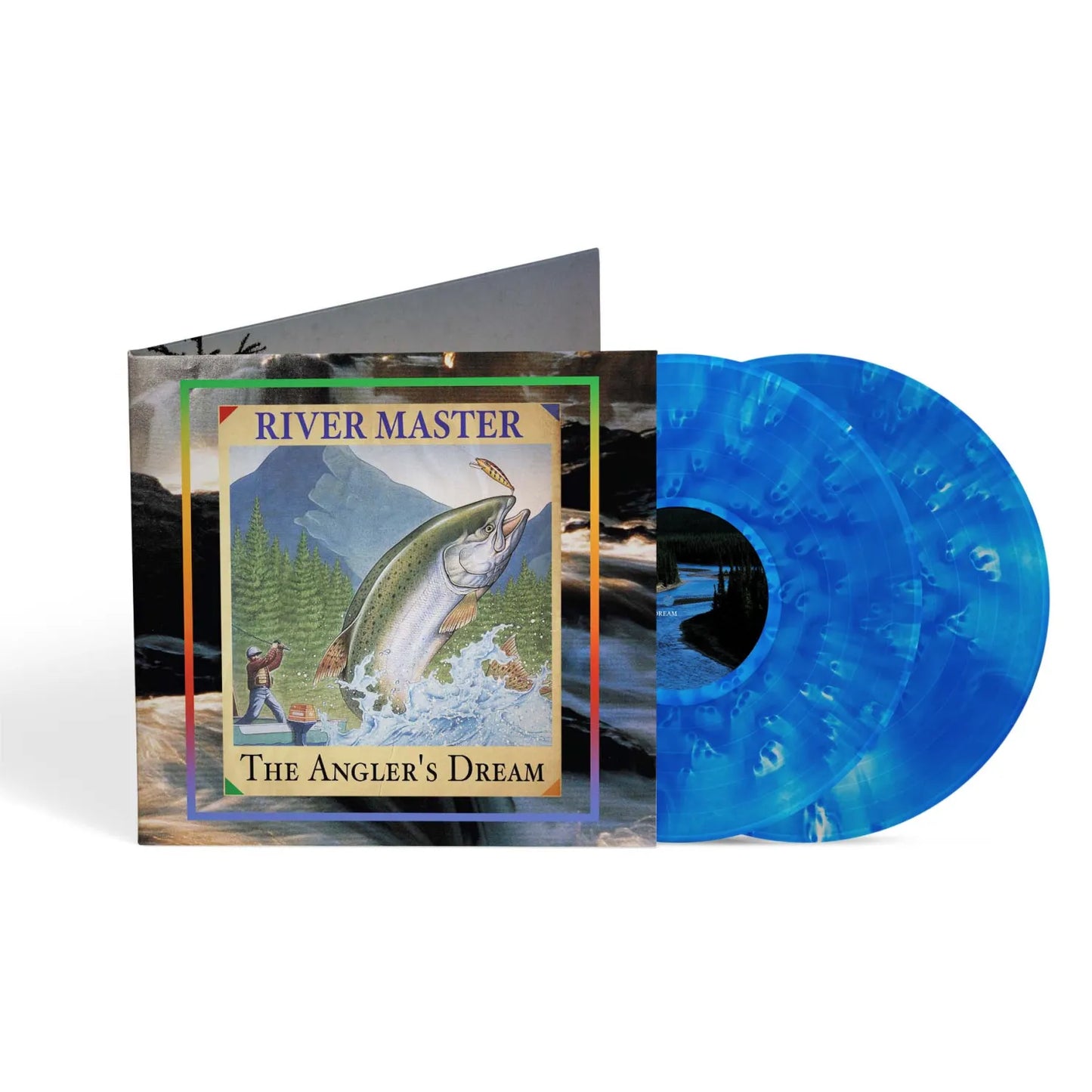 River Master - The Angler's Dream + Memory Lake (Ultimate Edition) Limited Edition Ripple Blue Vinyl Record 2LP