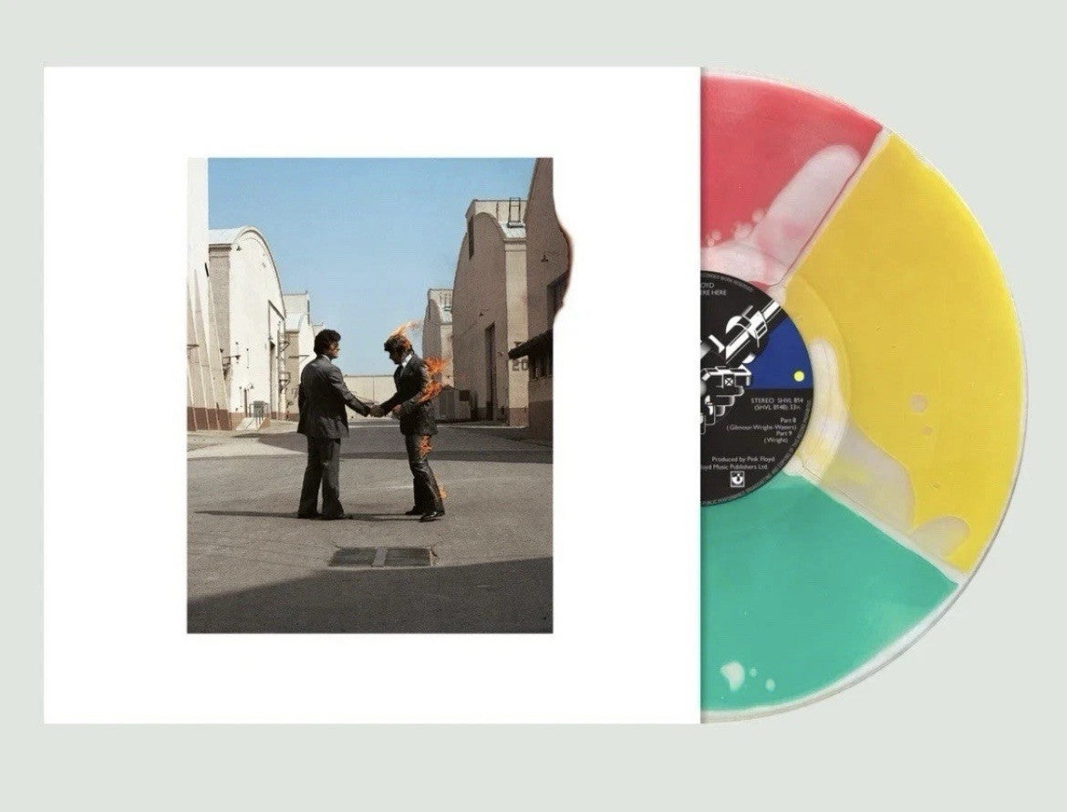 Pink Floyd - Wish You Were Here Limited Edition Multicolor "Quad" Liquid-Filled Vinyl Record LP