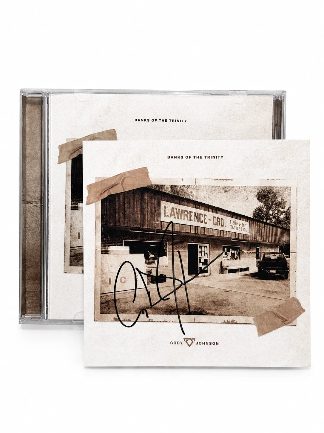 SIGNED Cody Johnson Banks Of The Trinity CD with signed insert