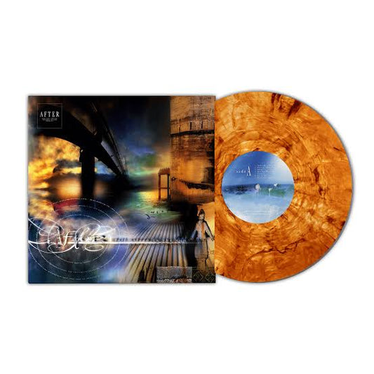 After Fell Asleep In The Sun limited edition Sun vinyl LP mockup