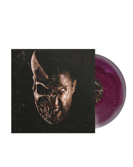 Slaughter to Prevail Grizzly limited edition purple blood galaxy vinyl LP with cover mockup
