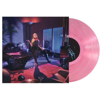 Slayyyter Starfucker limited edition translucent mauve vinyl LP mockup