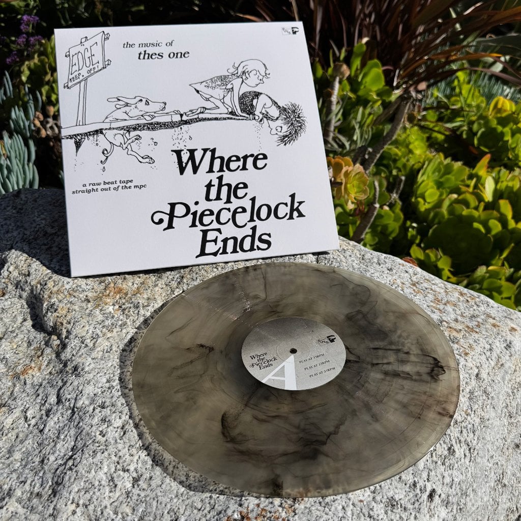 Thes One Where The Piecelock Ends limited edition smoke vinyl LP with cover