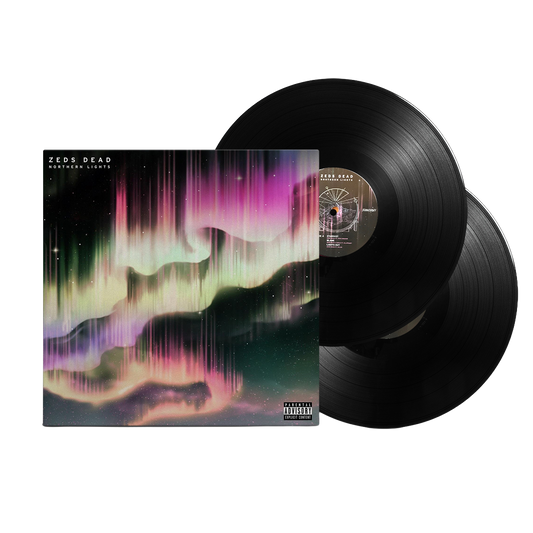 Zeds Dead Northern Lights Limited Edition Vinyl Record 2LP mockup